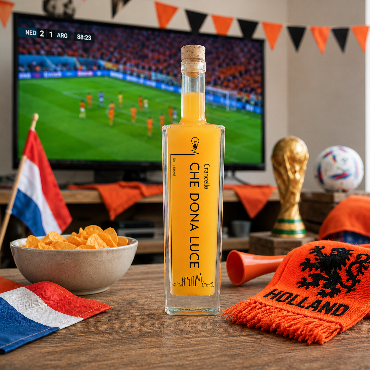 Fles overdag